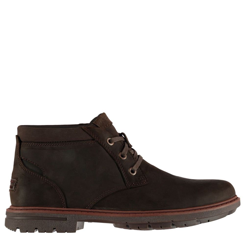 Rockport Canada Buck - Mens Chukka Boots Dark Chocolate (MHK521307)